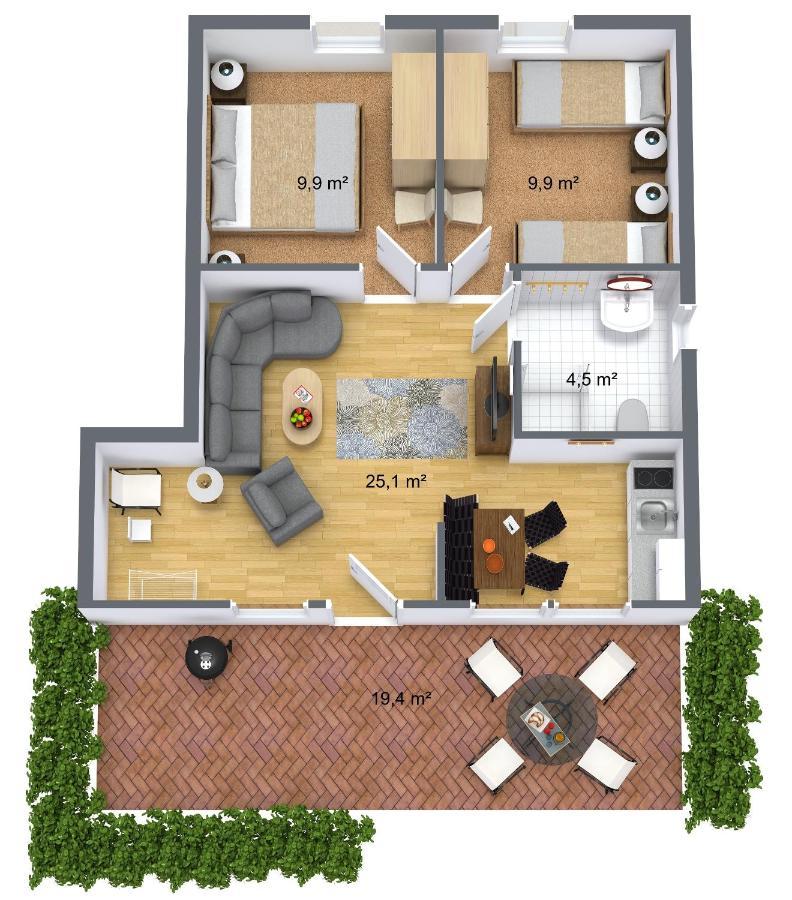Landhof Kutzin Villa Vellahn Exteriör bild
